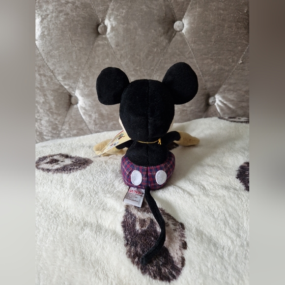 Gund mickey mouse pie eyed 1990s teddy plush soft toy - Picture 2 of 6